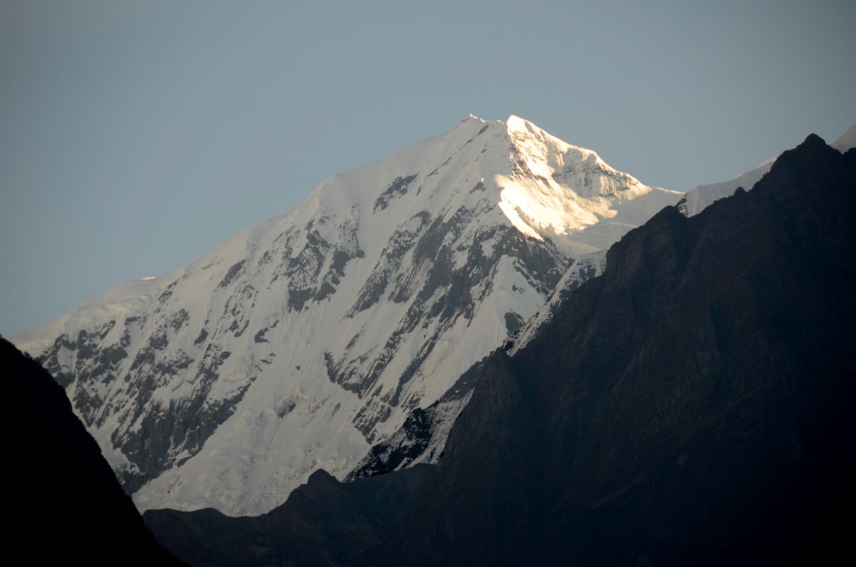 13 Annapurna III From Trek Between Sinuwa And Bamboo On Way To Annapurna Sanctuary 